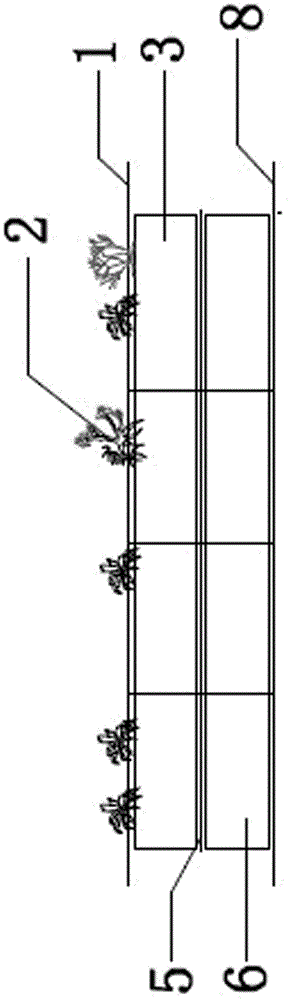 A load-bearing operating type floating island and its construction method