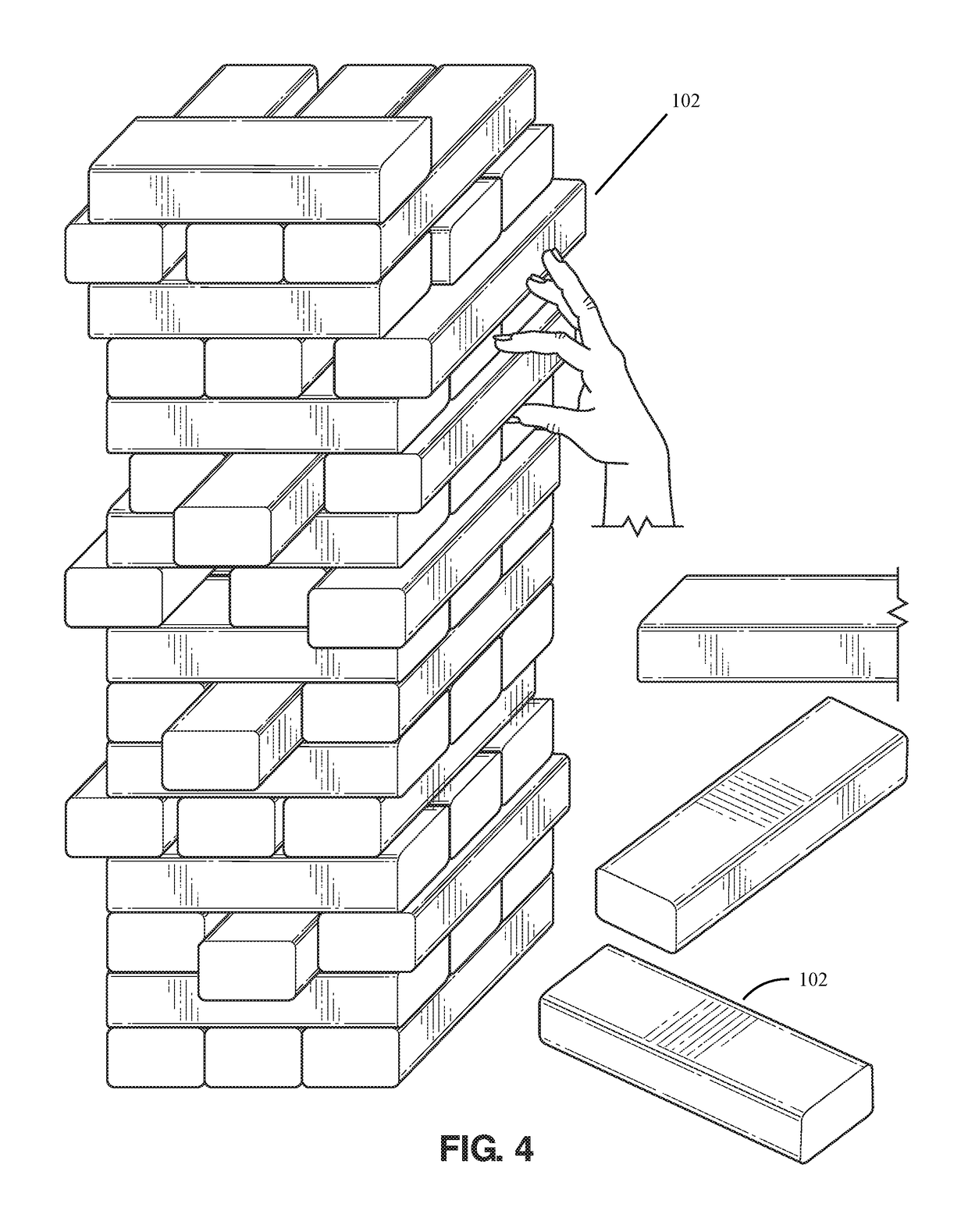 Block Stacking Game and Method of Playing Thereof