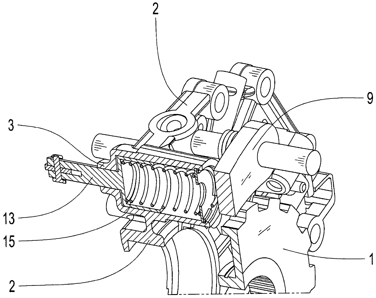 Arrangement of a Parking Lock in a Vehicular Transmission