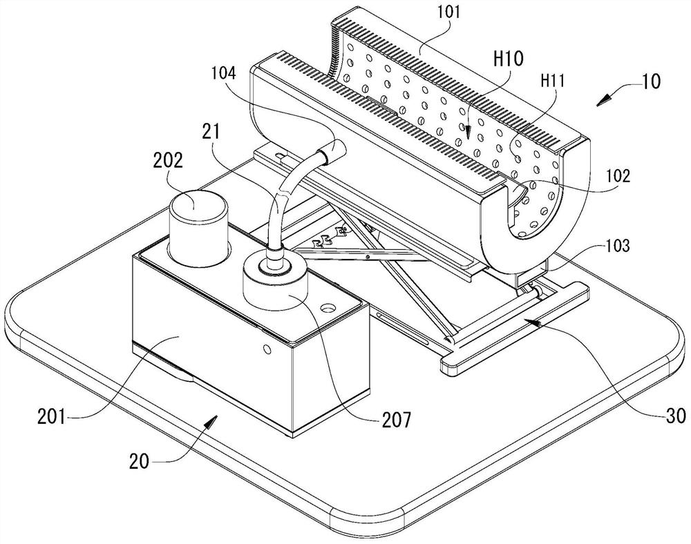 Knee joint replacement postoperative nursing device