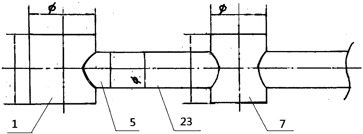 Improvement structure of tee joint pipe assembly in tunnel crosswalk