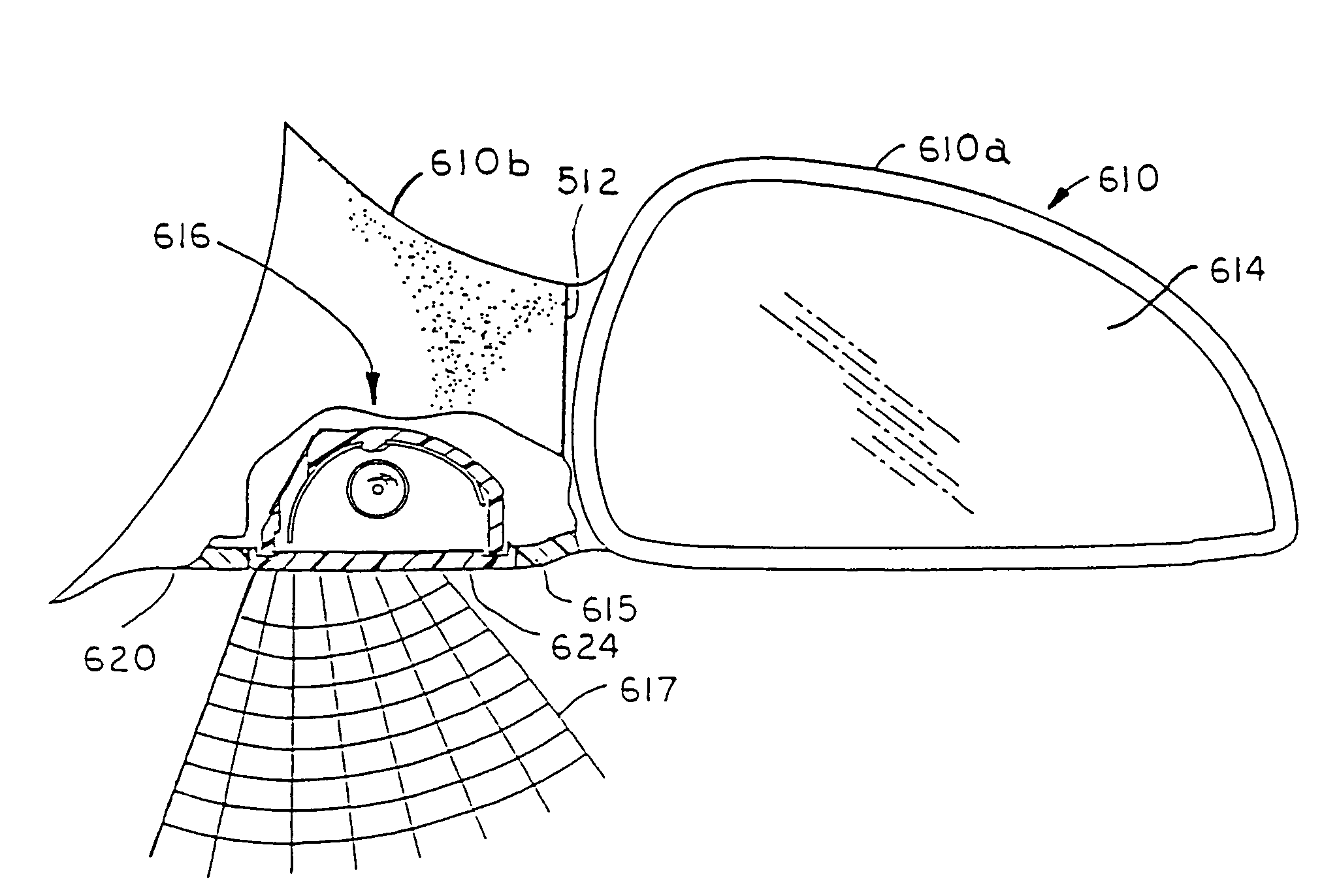 Vehicle exterior mirror system with signal light