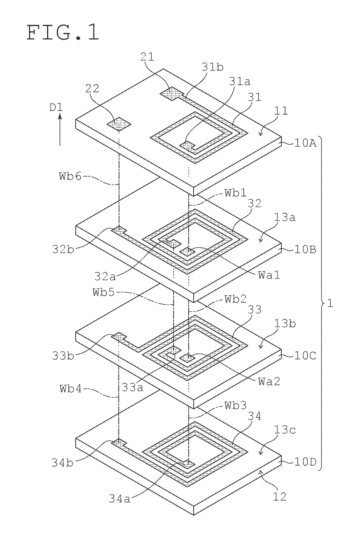 Multilayer substrate and method for manufacturing the same