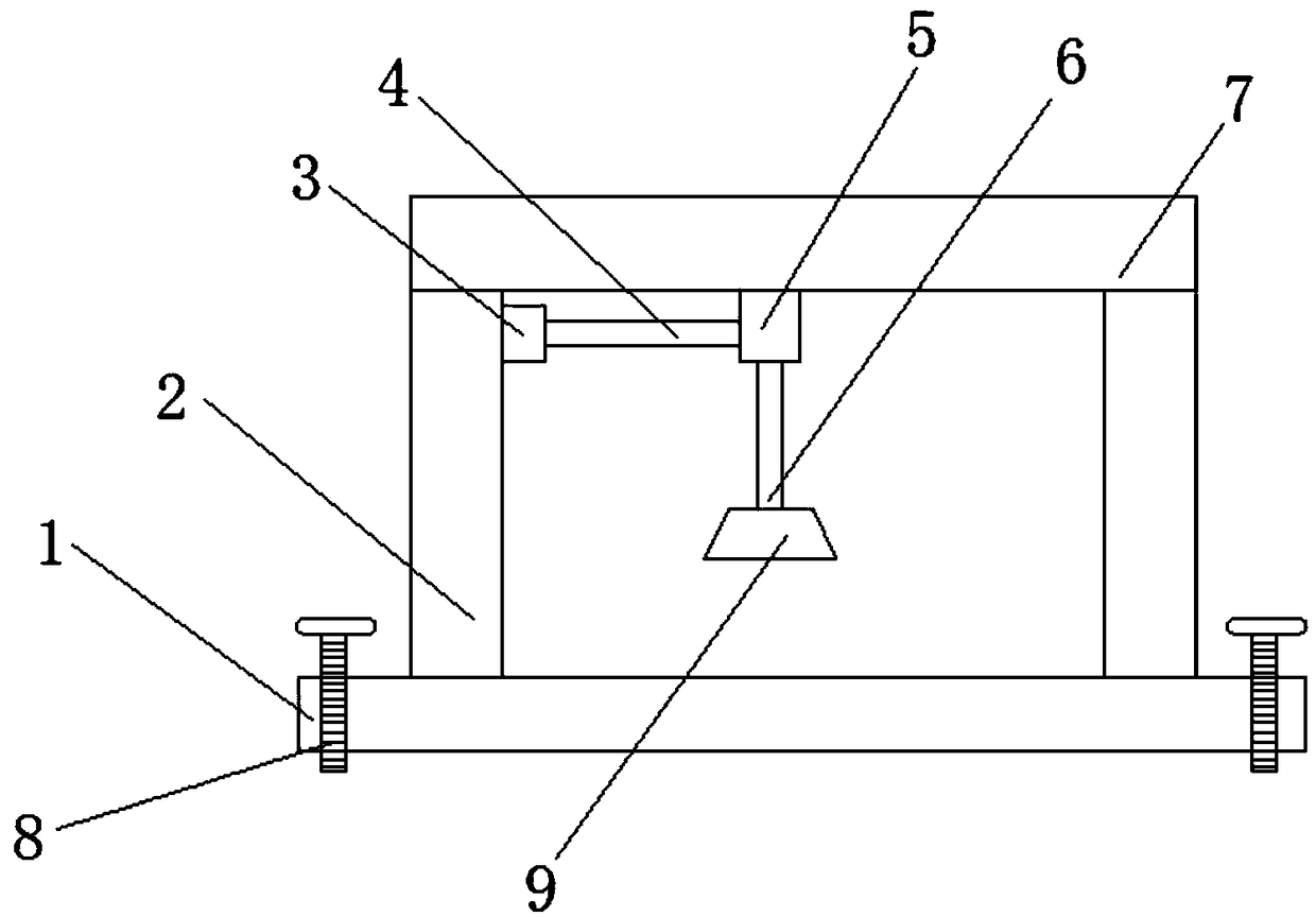 Ironing apparatus for spinning and weaving