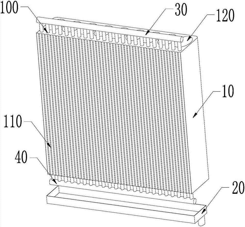 Cold and heat convection radiation device and equipment