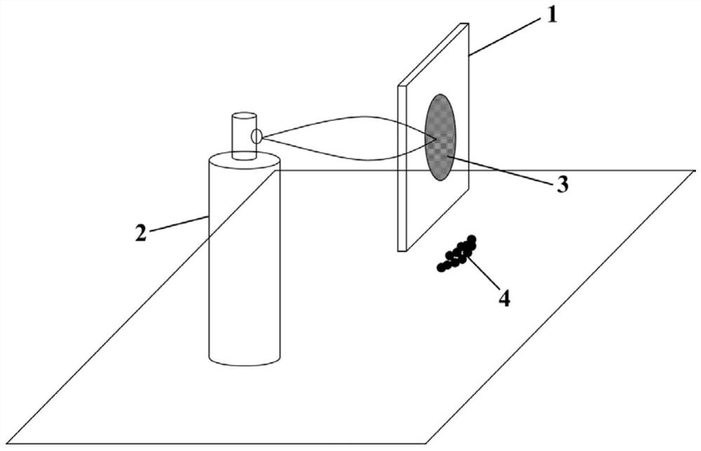 Device and method for repairing delamination damage of carbon fiber reinforced thermosetting resin matrix composite material