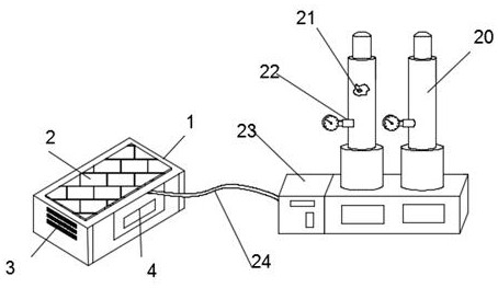 Device for automatically disconnecting operating power supply of photovoltaic SF6 circuit breaker in case of low gas pressure