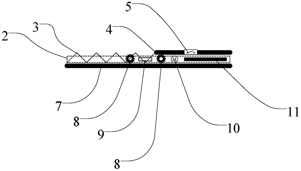Electric auxiliary device for increasing walking speed