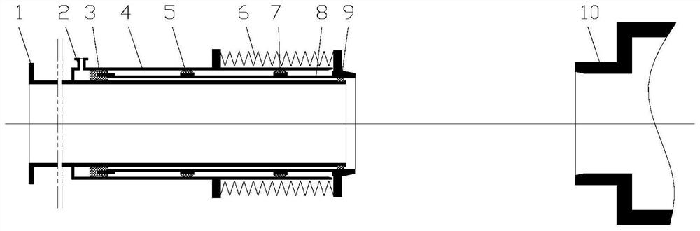 A reconnectable sample transfer channel suitable for extraterrestrial object sampling