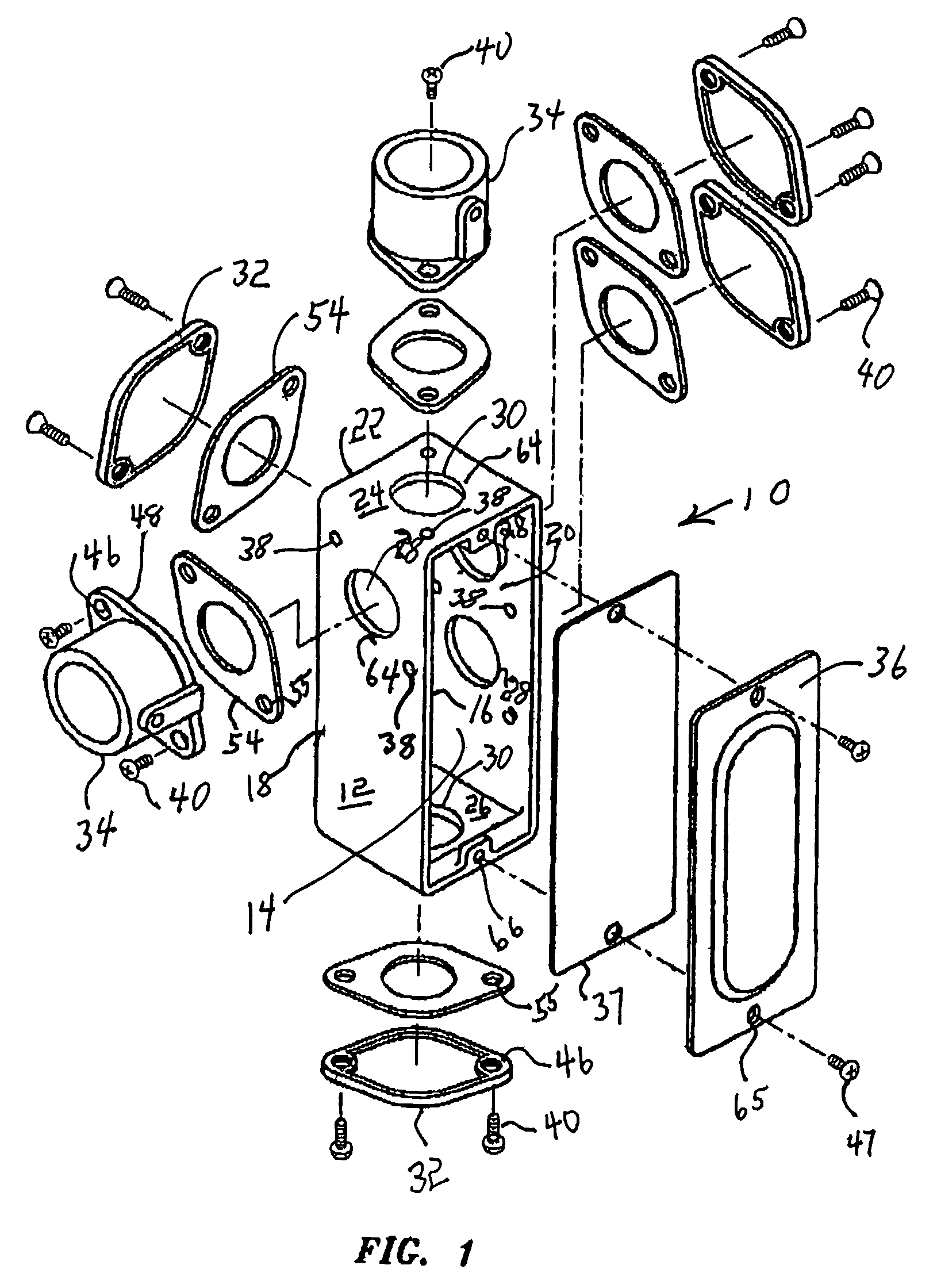 Electrical grounding and sealing of multi-position rain-tight junction box