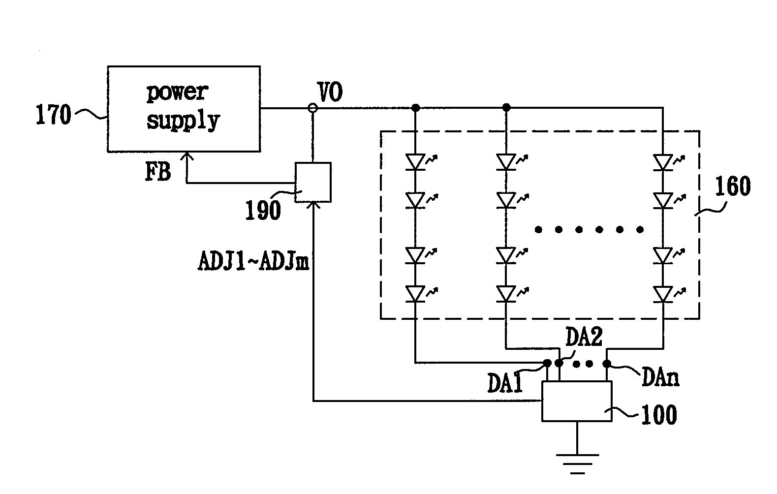 LED current control circuit, current balancer and driving apparatus