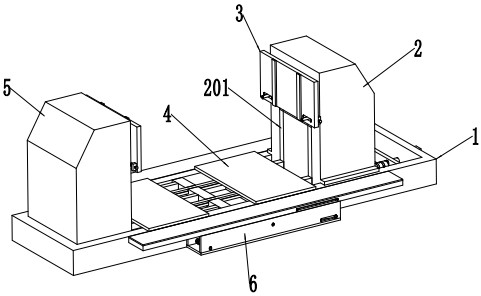 A flipping machine for mobile lift chassis assembly