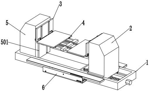 A flipping machine for mobile lift chassis assembly