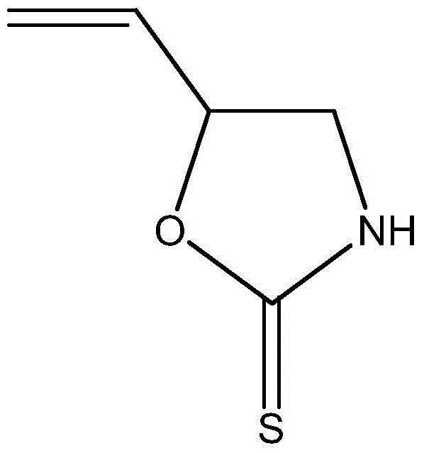 Preparation method of high-purity 5-vinyl oxazolidine-2-thioketone