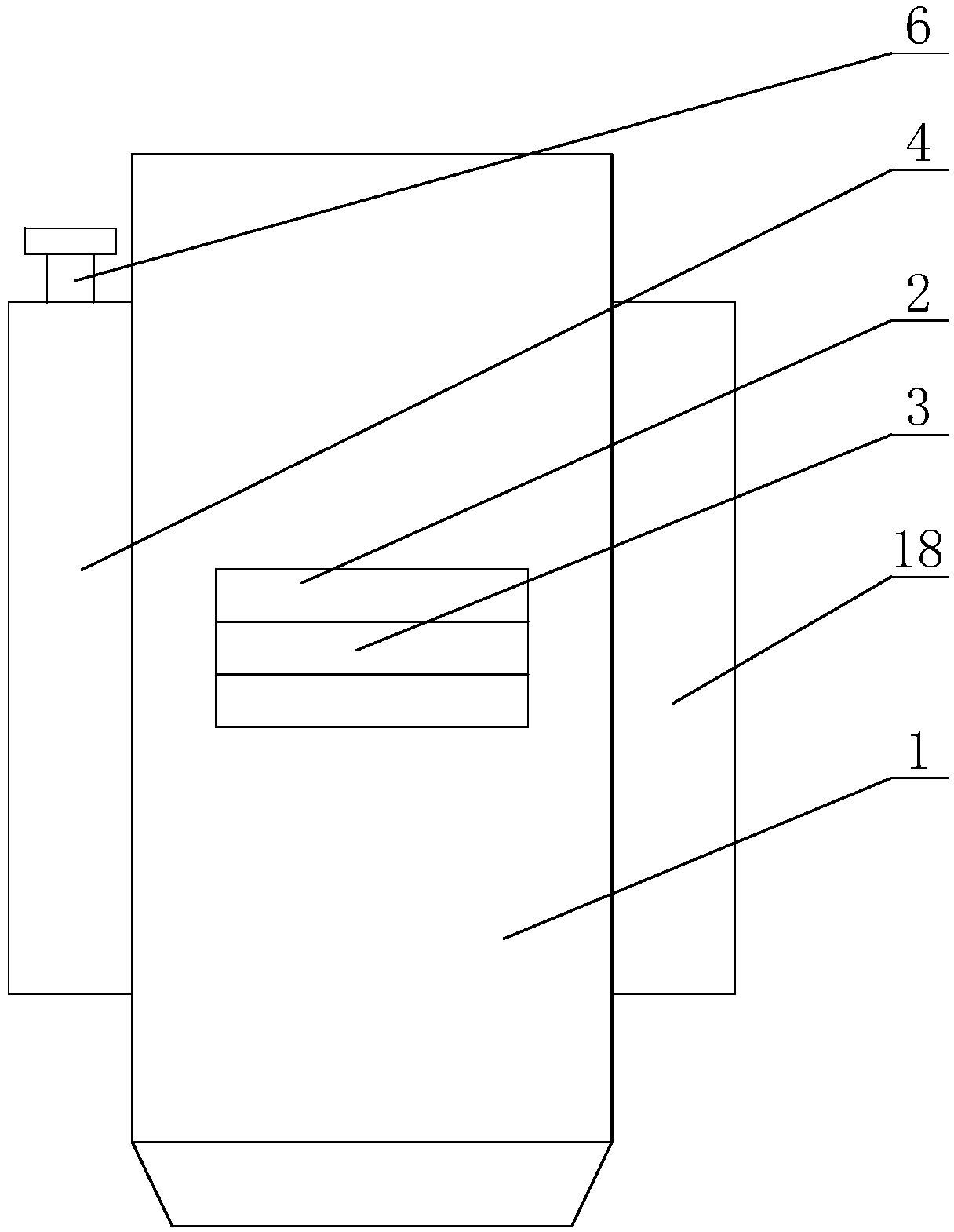 Computer host convenient for short-distance moving