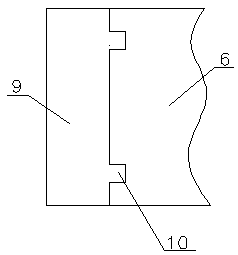 Connecting rod with bearing bush mounted easily