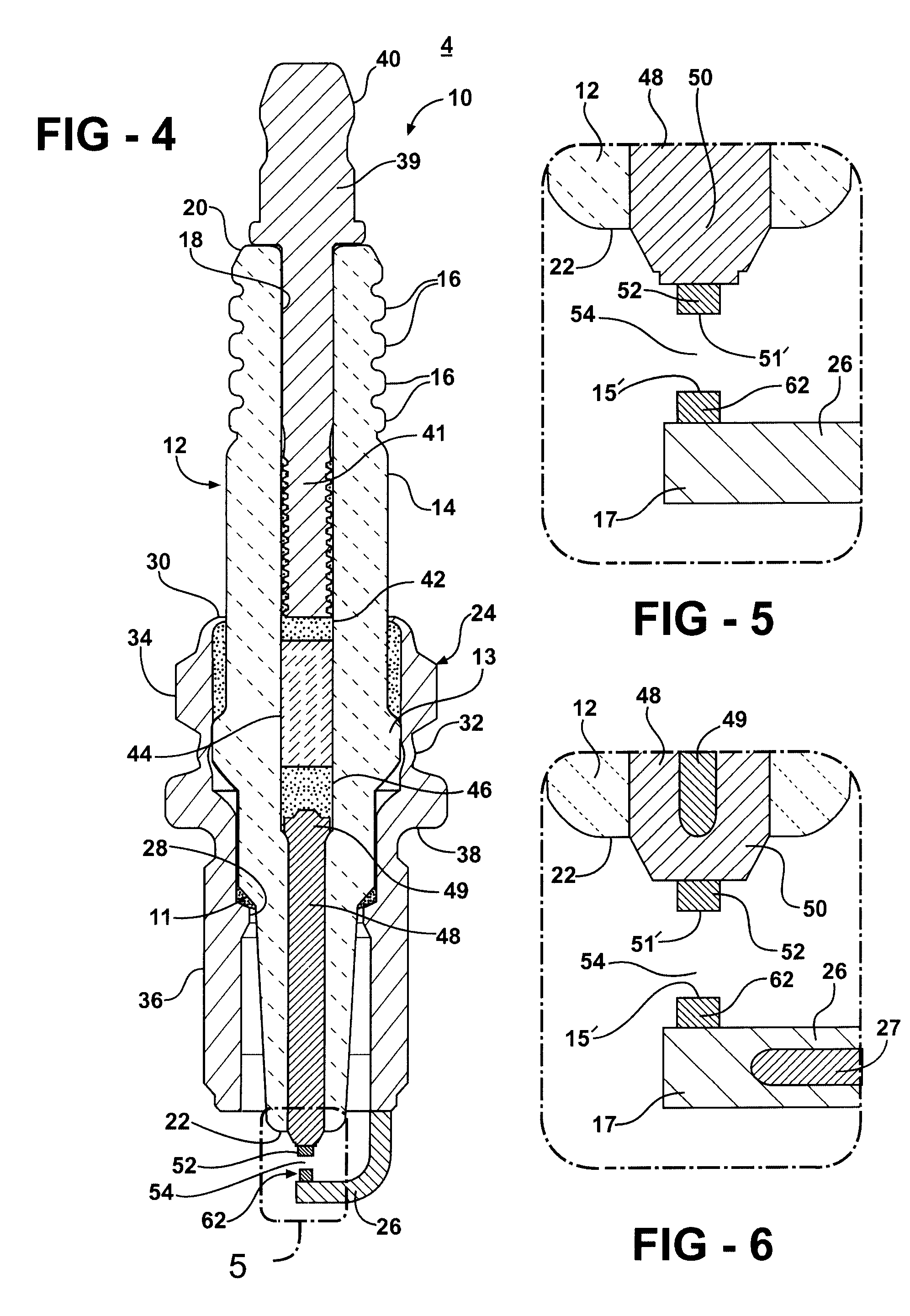 Electrode for an ignition device