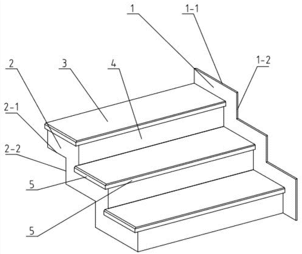 Tread stair and tread plates thereof