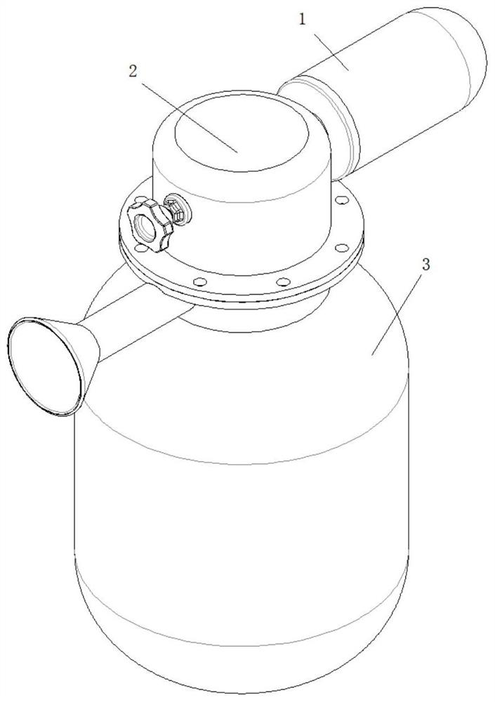 Fire extinguishing device for high-rise building constraint space