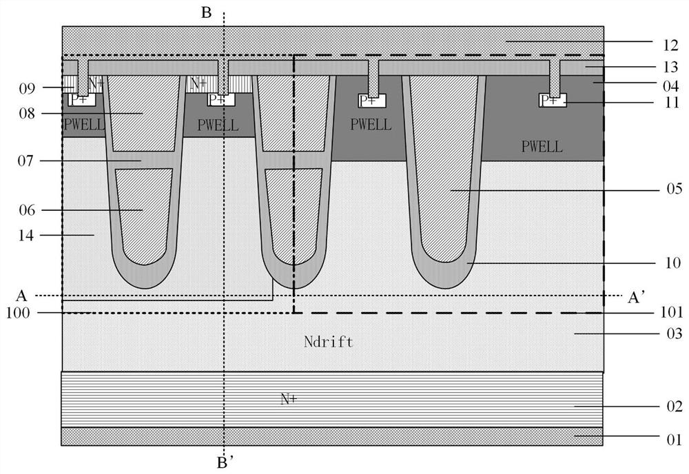 A kind of power mosfet device and its making method