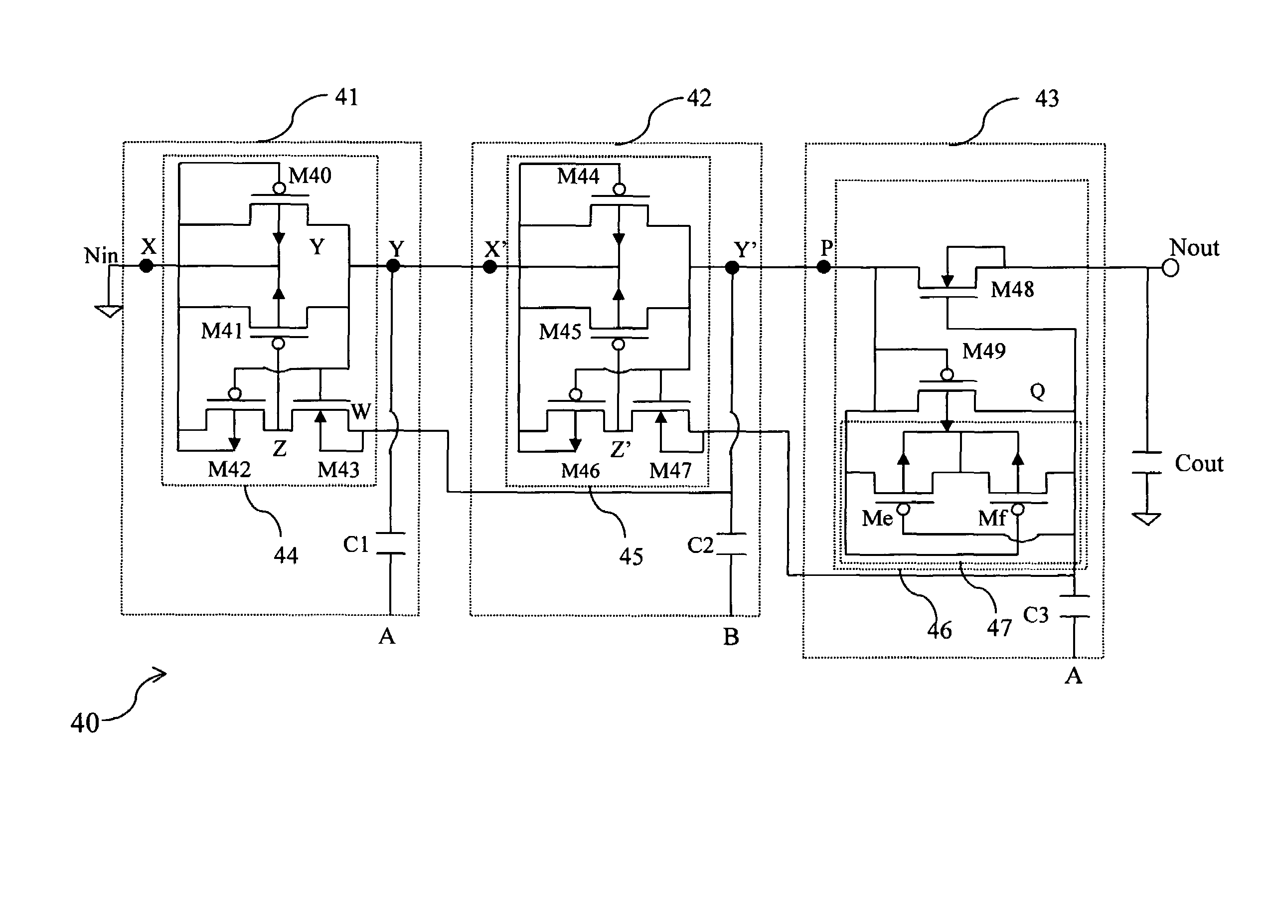 Charge pump device and operating method thereof