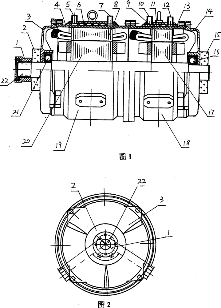 Generator-motor for automobile