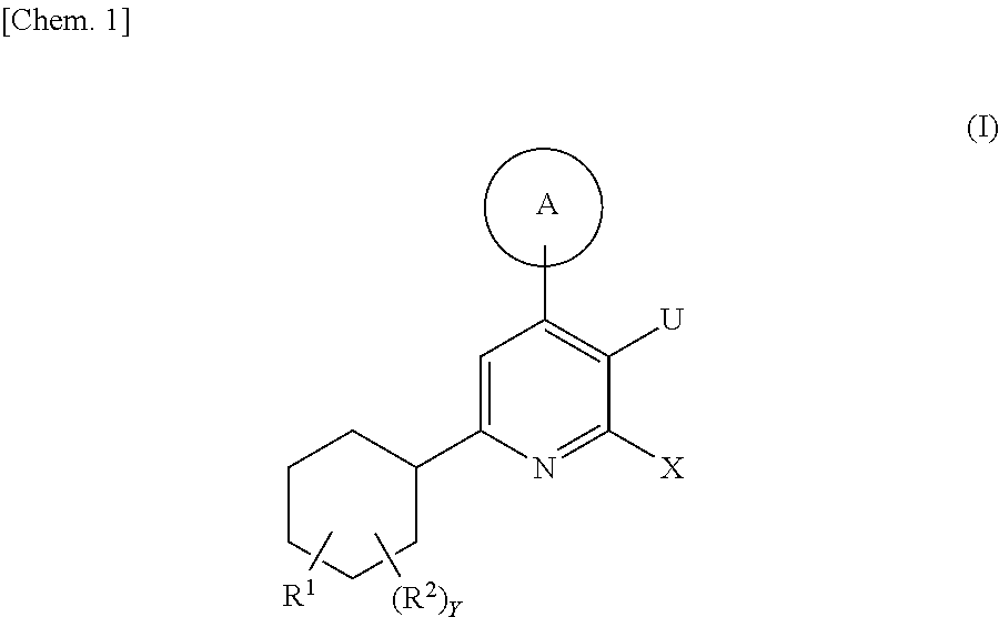 Cyclohexyl pyridine derivative