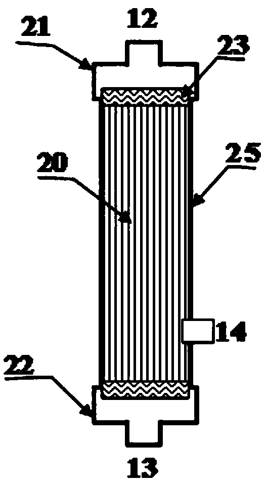 Oxygen supply device and method for space wastewater treatment