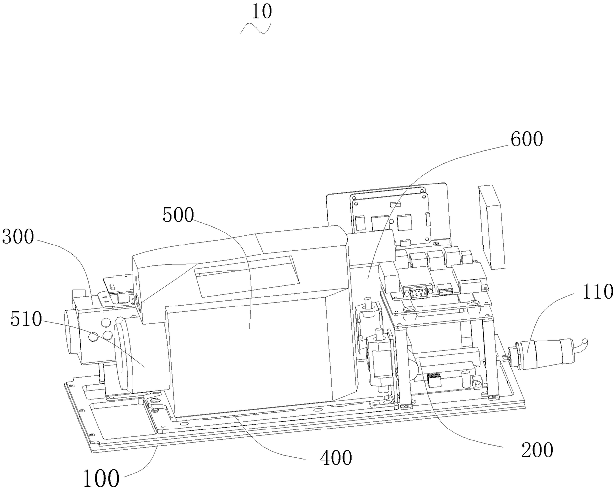 Intelligent inspection infrared leakage detection sensing monitoring device