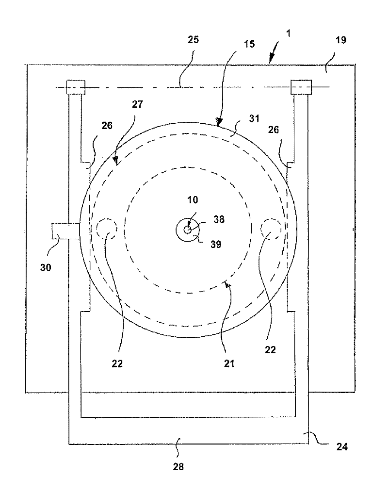 Air jet spinning unit having spindle-shaped component