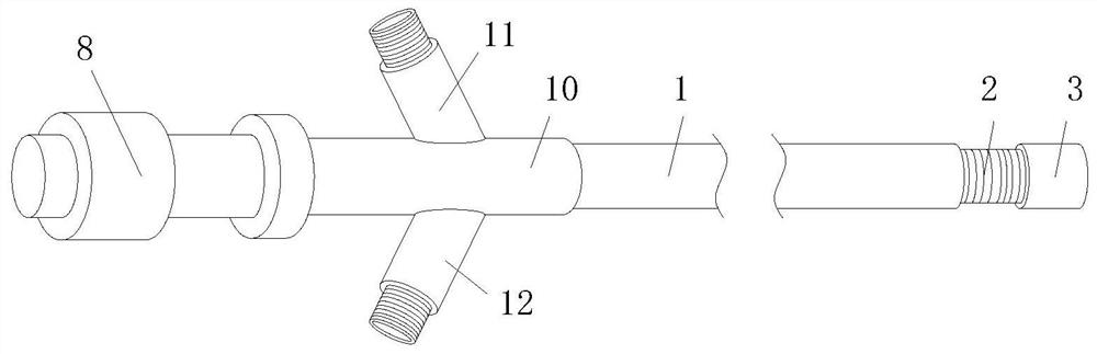 A kind of ureteral stent taking catheter