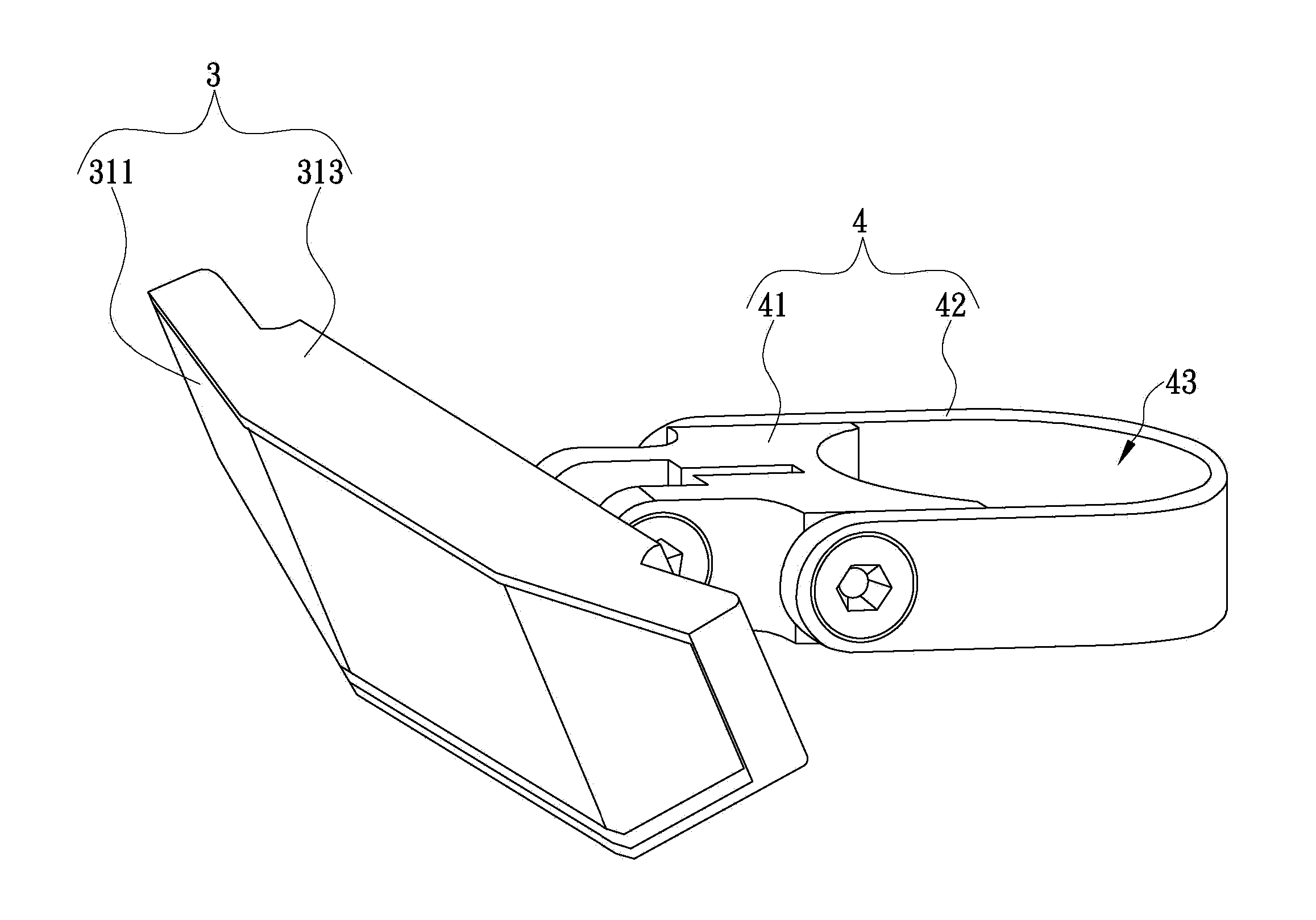 Turn signal lamp for bicycle