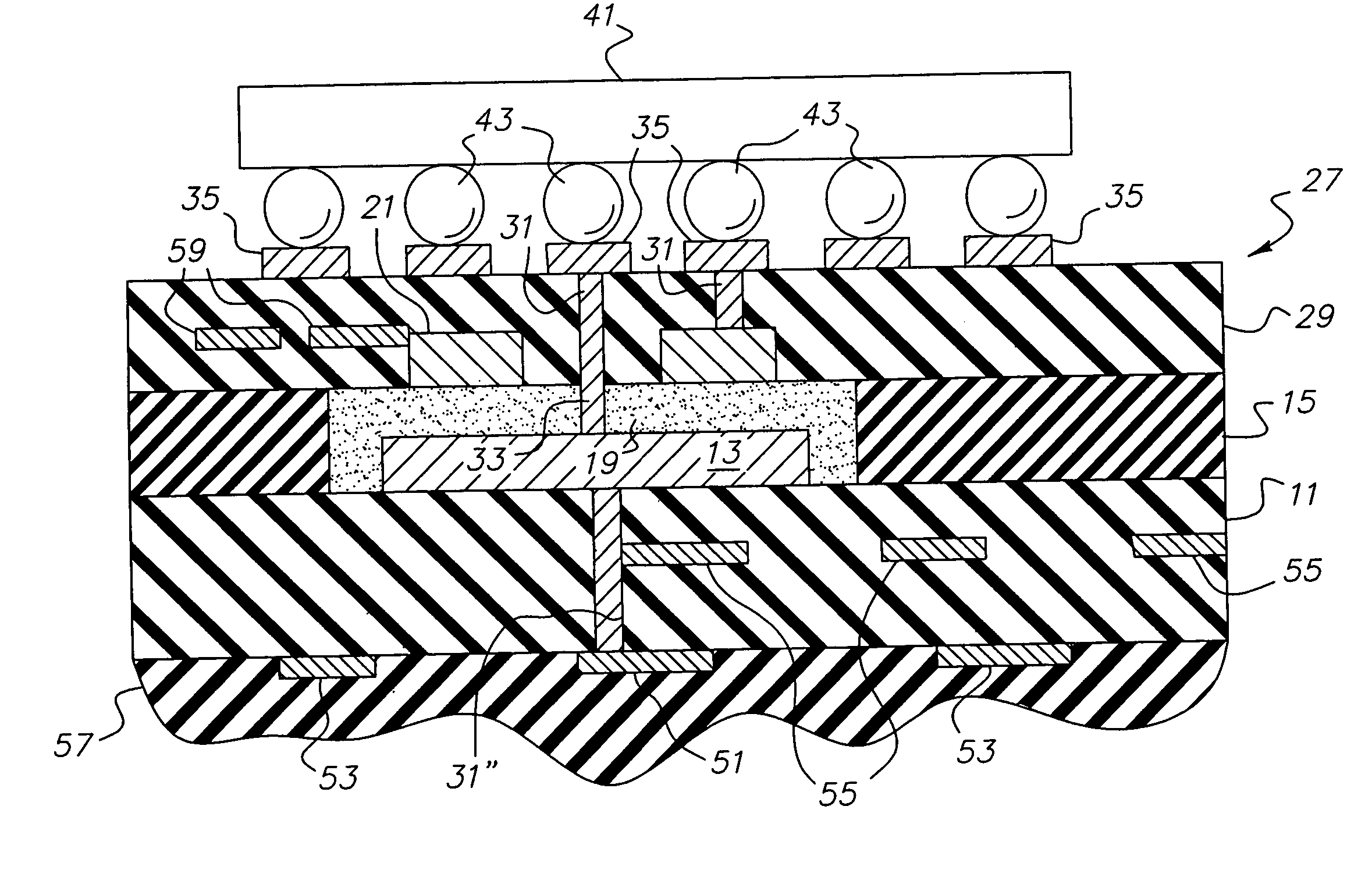 Capacitor material for use in circuitized substrates, circuitized substrate utilizing same, method of making said circuitized substrate, and information handling system utilizing said circuitized substrate