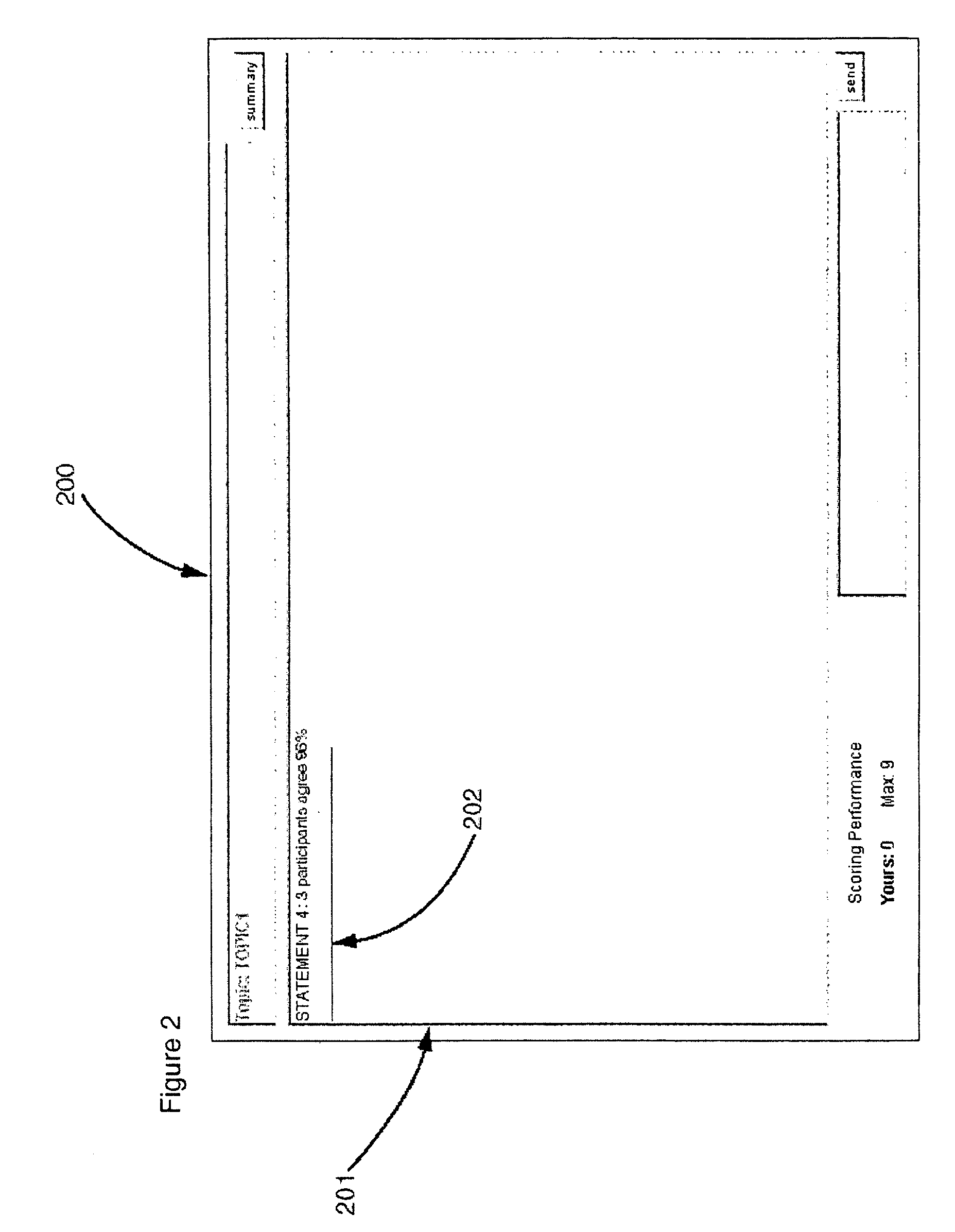 Method and apparatus for scalable meetings in a discussion synthesis environment