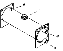 Falling-film shell-and-plate heat exchanger