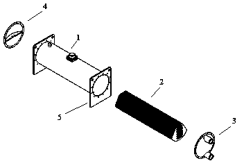 Falling-film shell-and-plate heat exchanger