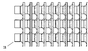 Falling-film shell-and-plate heat exchanger