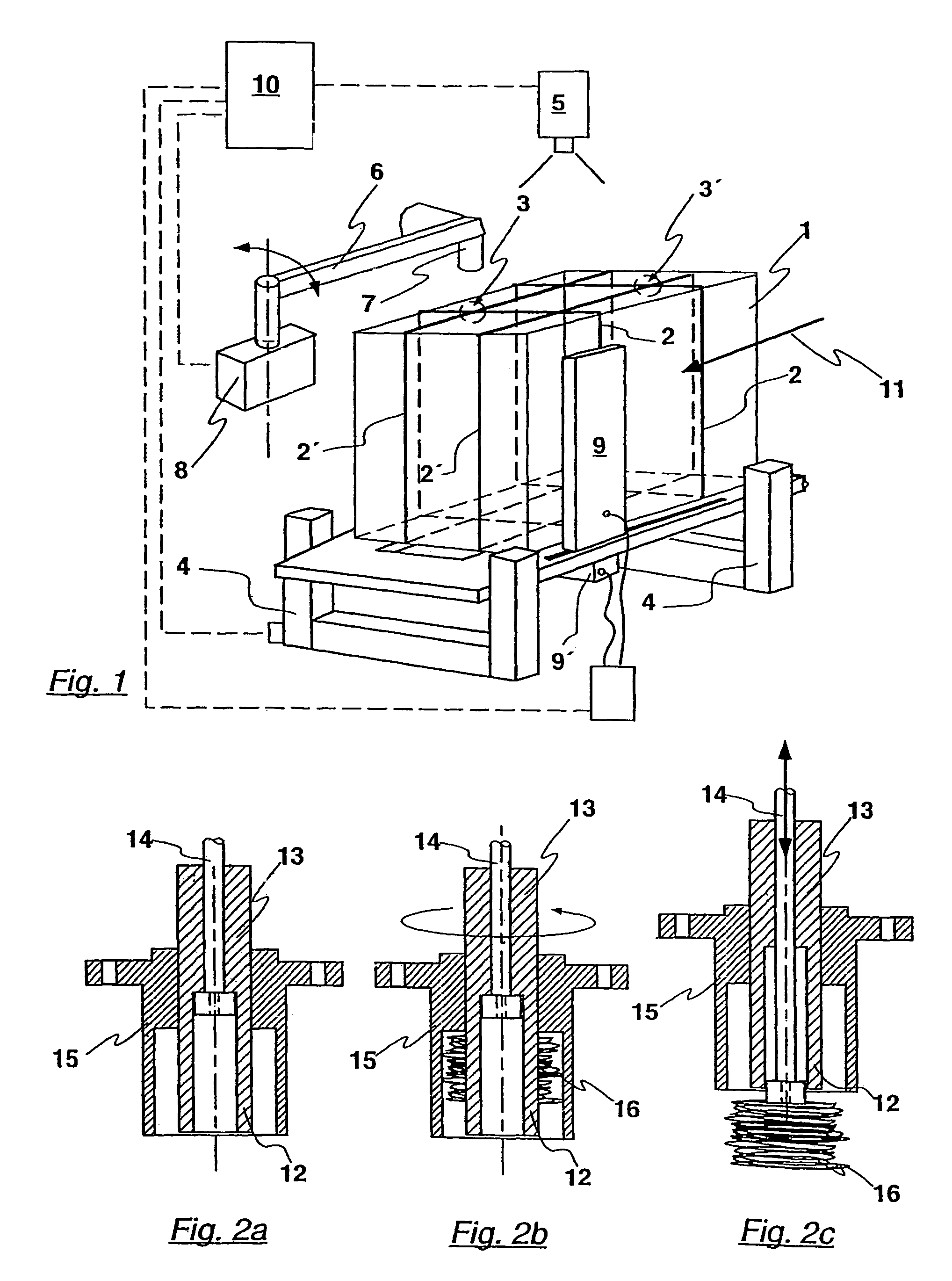 Method for removing wires or tapes from pressed bales of raw material and wire coiling device for carrying out the method