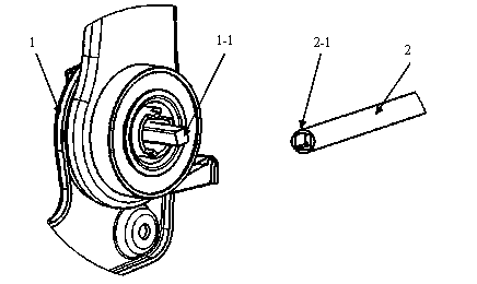 Automobile seat angle adjuster assembly
