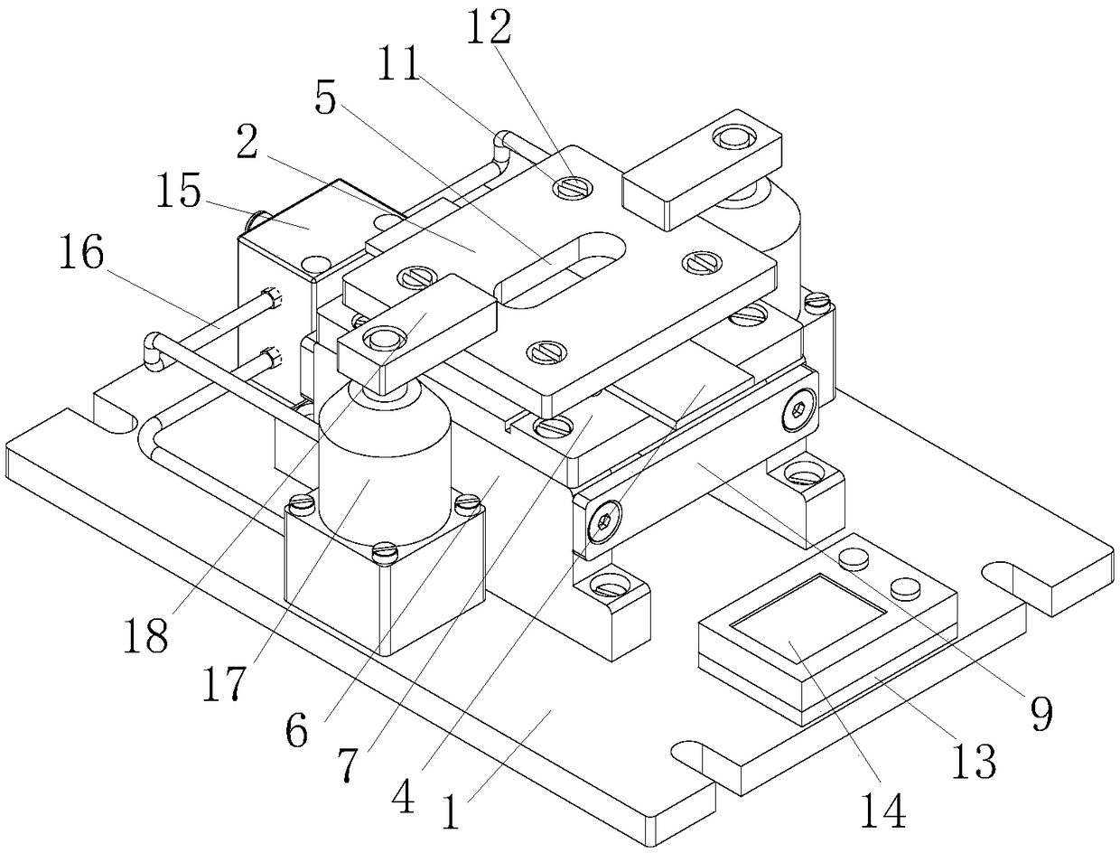 Automatic welding clamp with sensing detection