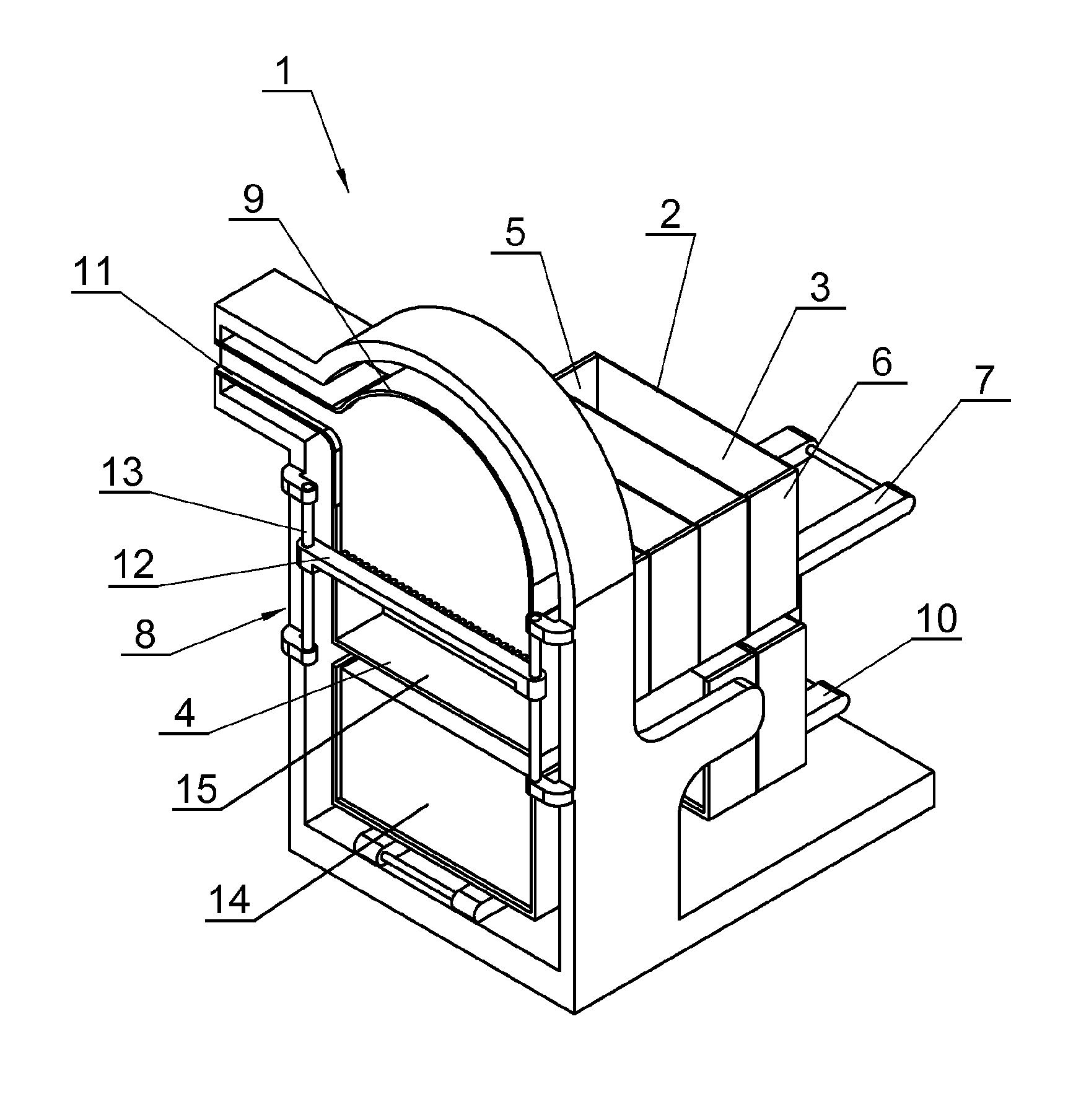 Apparatus for filling a cavity, filling station and method of filling a cavity
