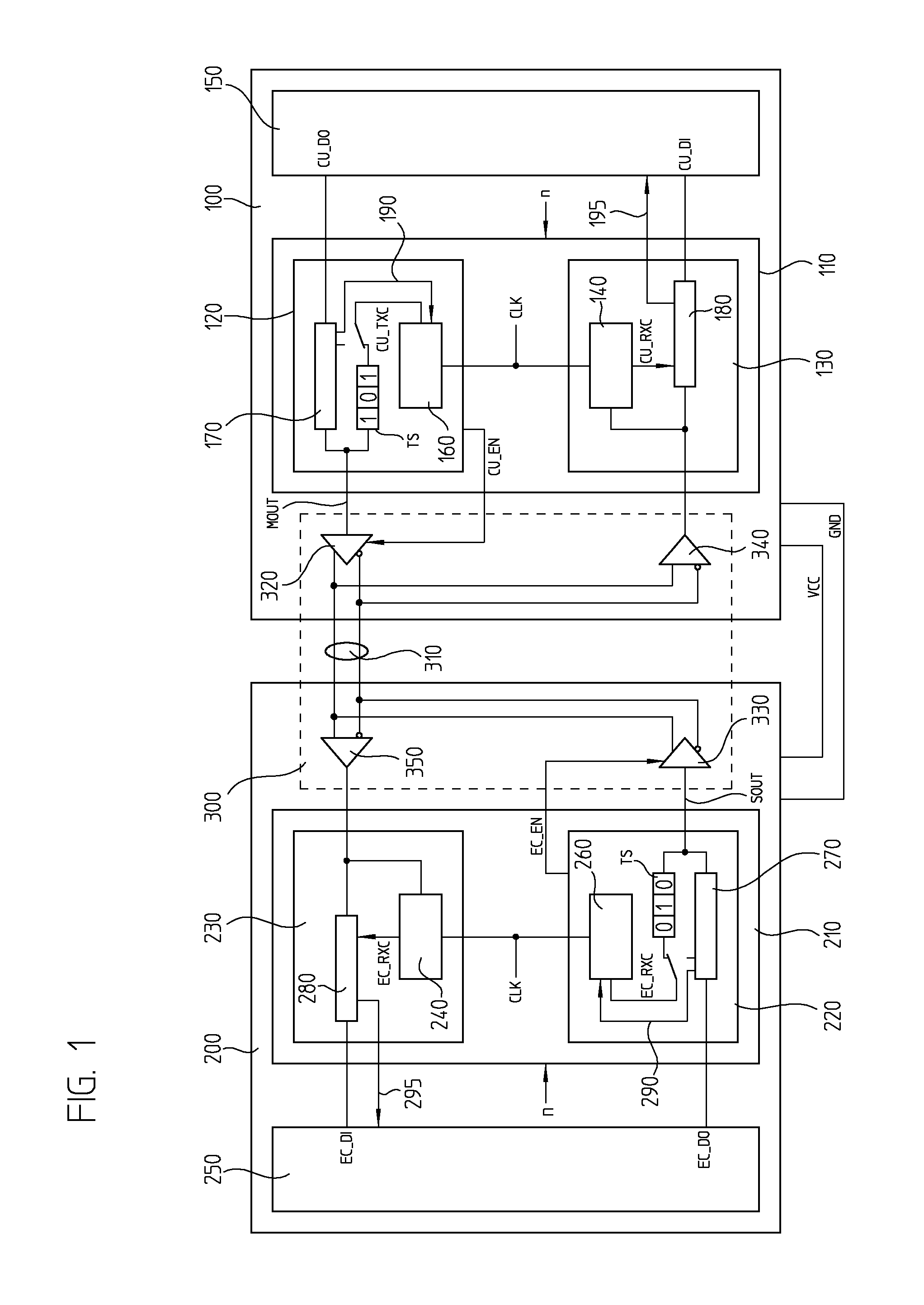 Device and method for serial data transmission between a position-measuring device and a control unit