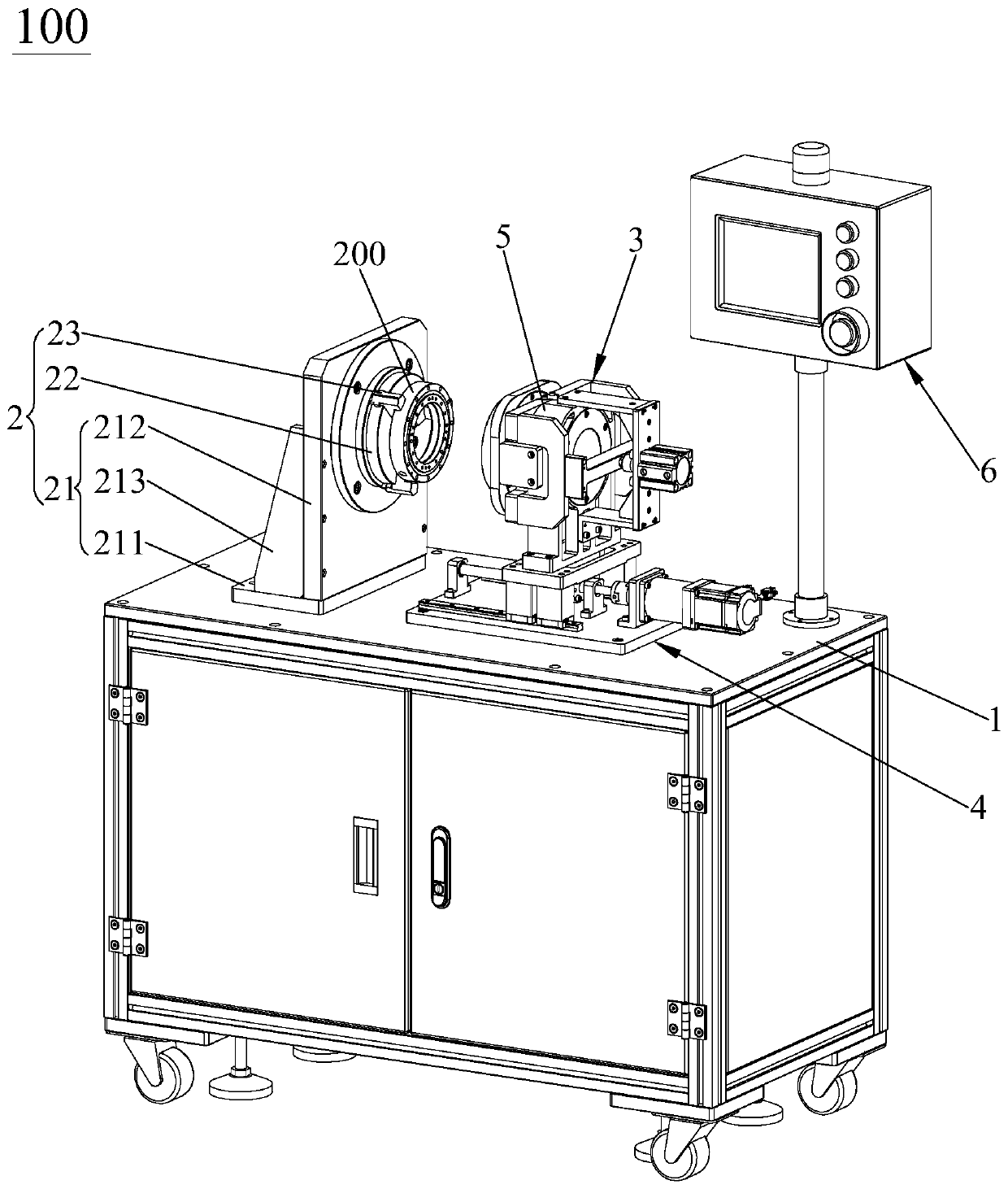 Automatic assembling machine for intersecting bearing and skeleton oil seal