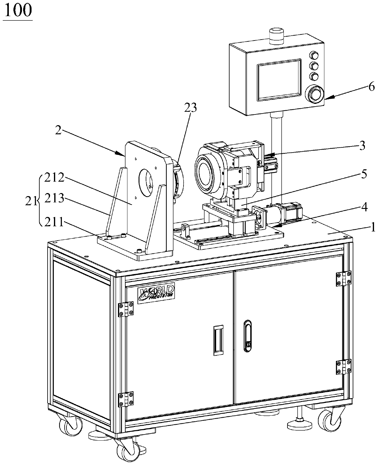 Automatic assembling machine for intersecting bearing and skeleton oil seal