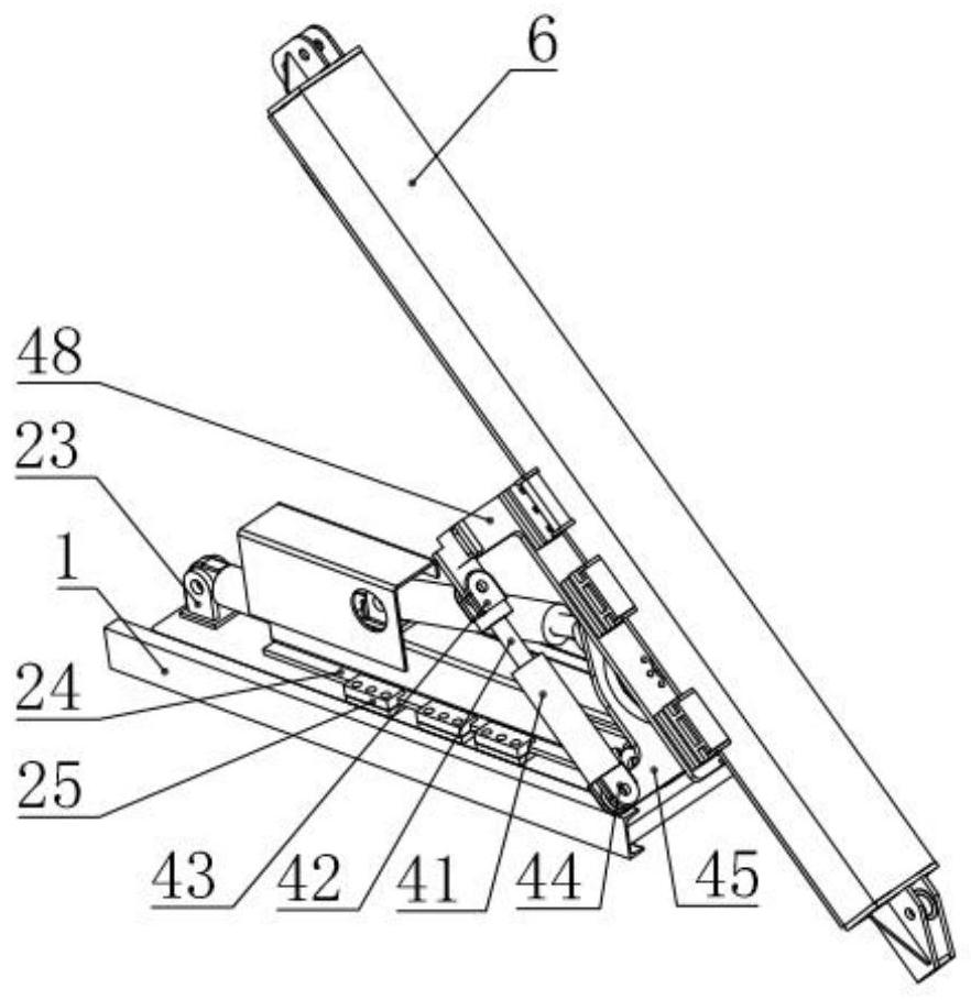 Deflection mechanism used for drilling machine and application method