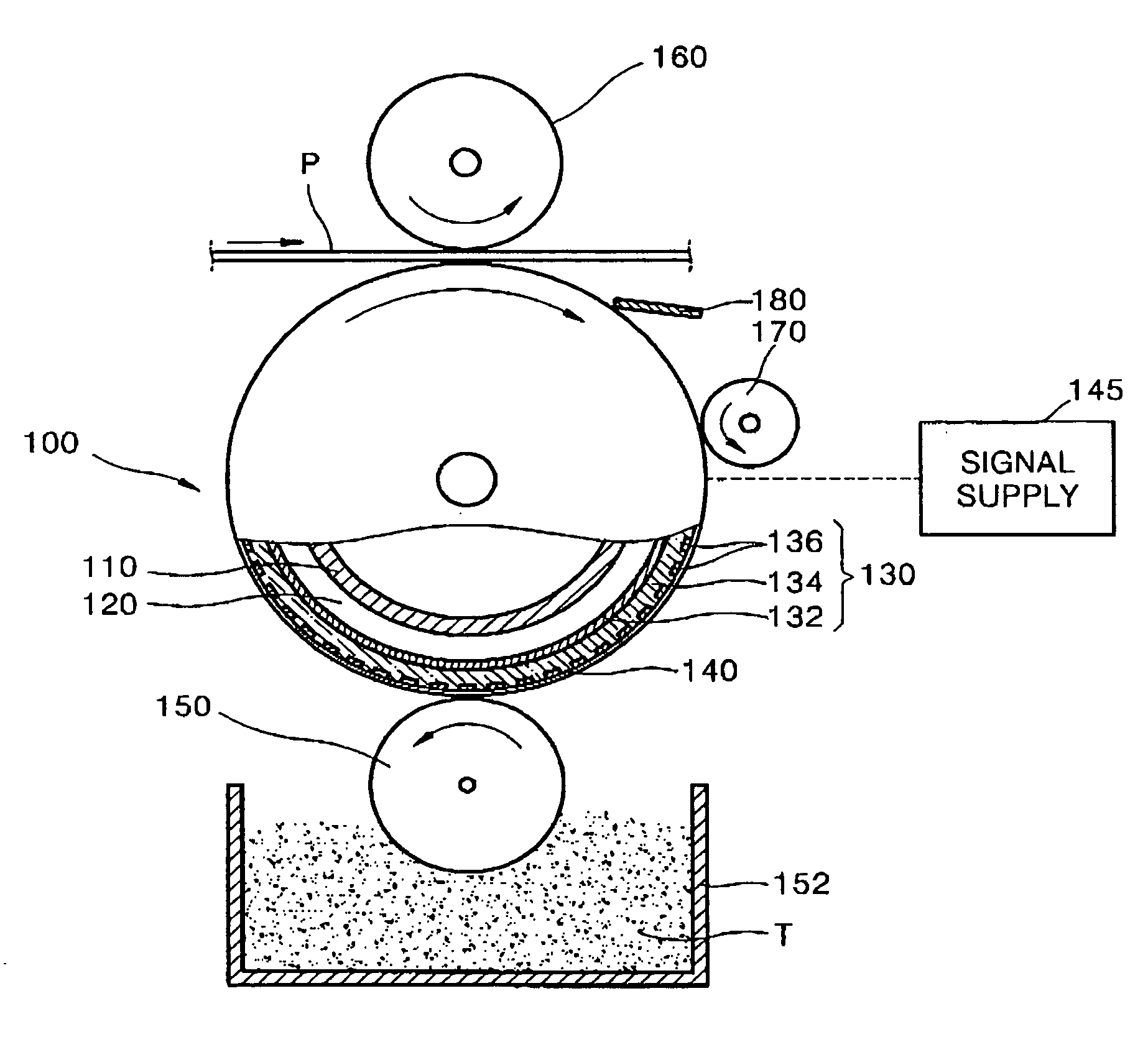 Electrostatic latent image forming medium, image forming apparatus including the electrostatic latent image forming medium and method of forming an electrostatic latent image