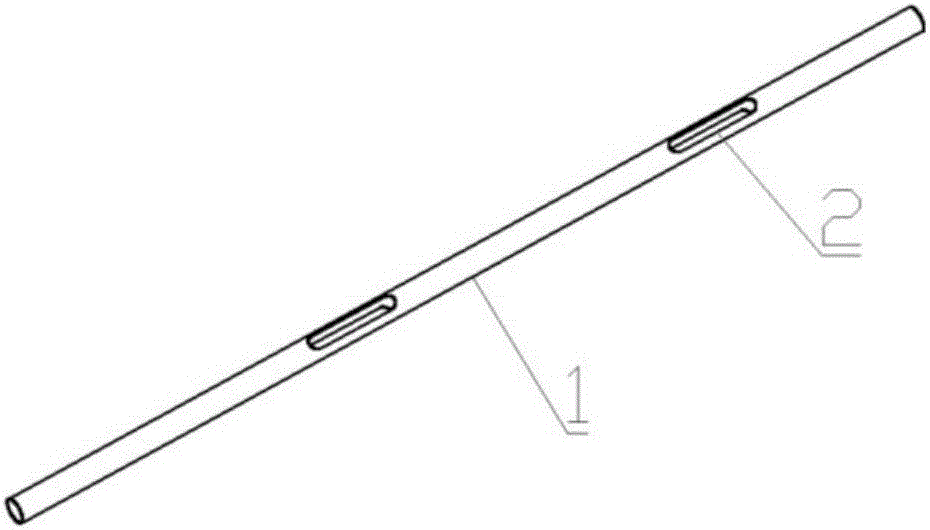 Light foldable rod antenna for aerospace and preparation method thereof