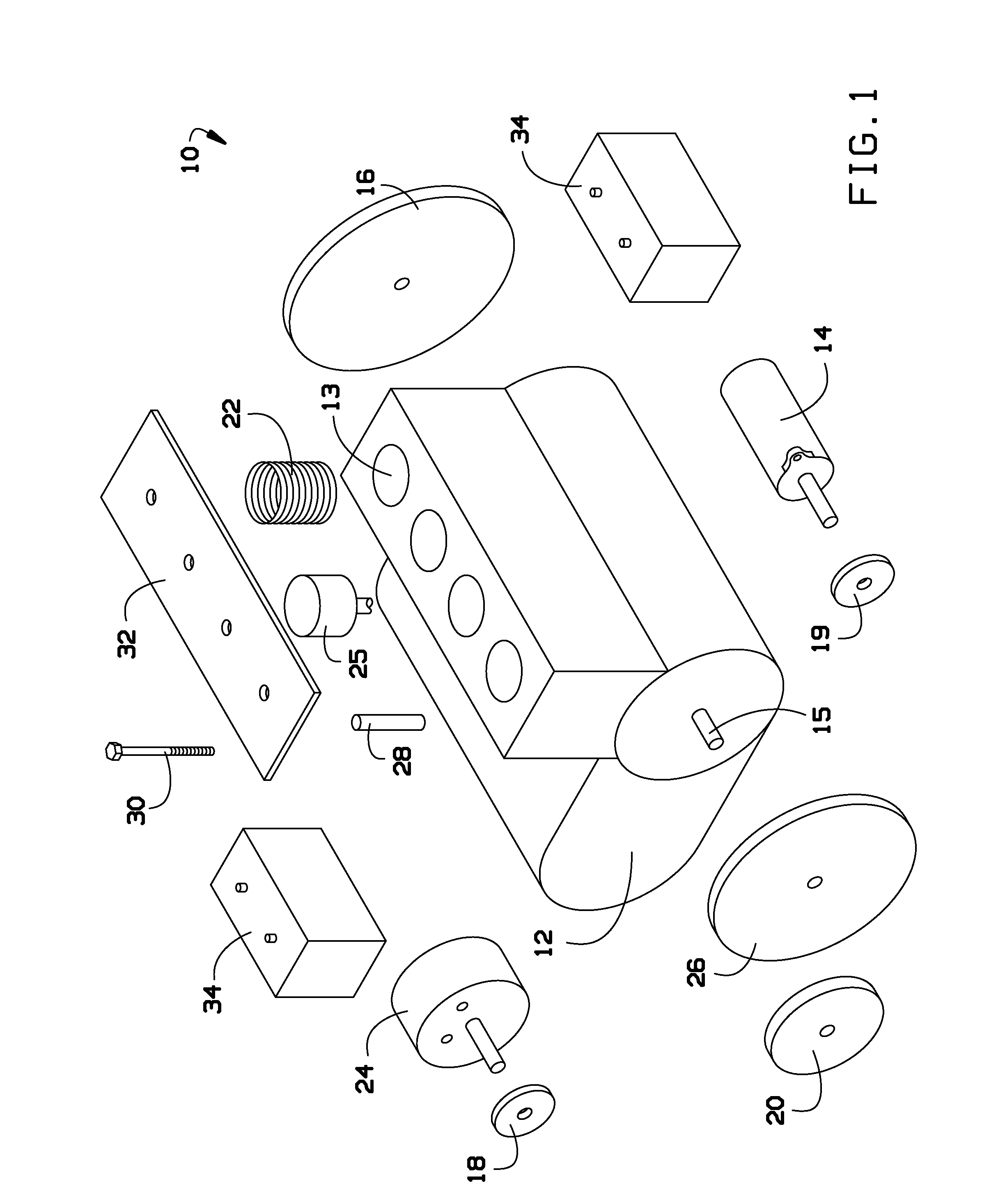 Hybrid motor for transportation