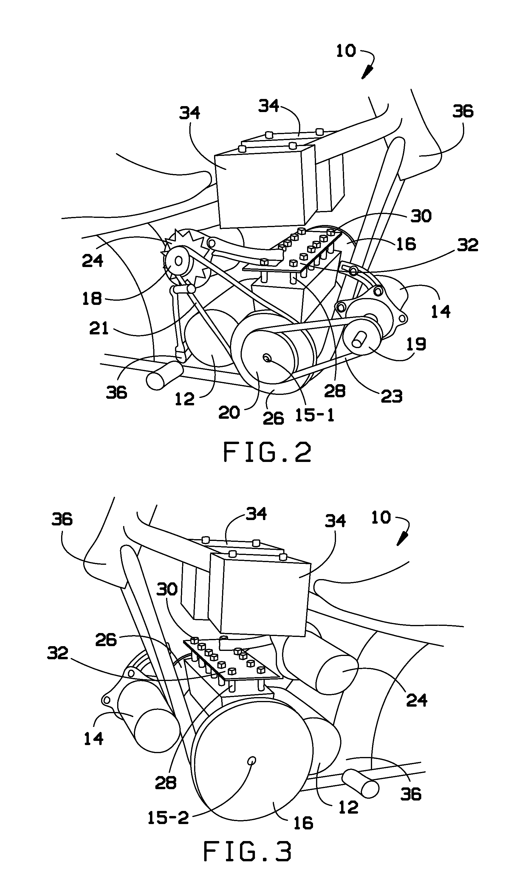 Hybrid motor for transportation