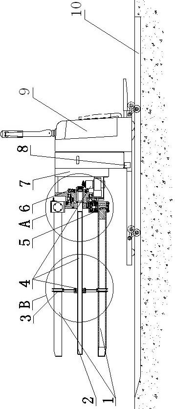 Bulk collecting and intensive placing spinning cake device for semiautomatic joint spinning machine